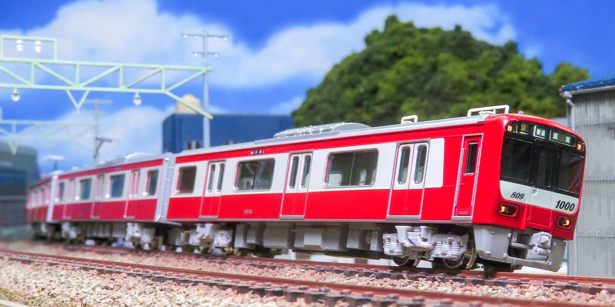 31986＞京急新1000形1800番台（1809編成）基本4両編成セット（動力付き