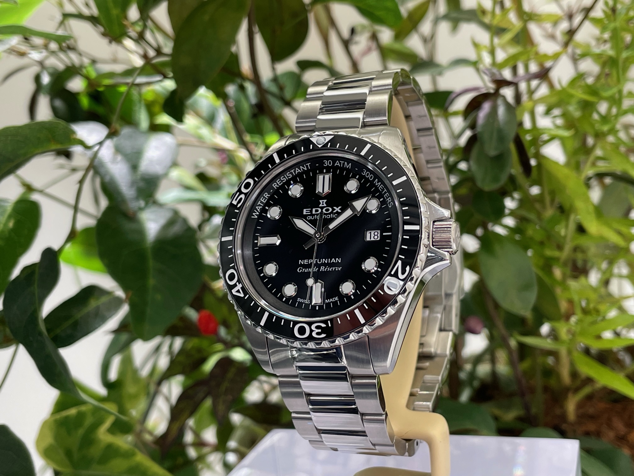 エドックス(EDOX) ネプチュニアン グランデ リザーブ デイト