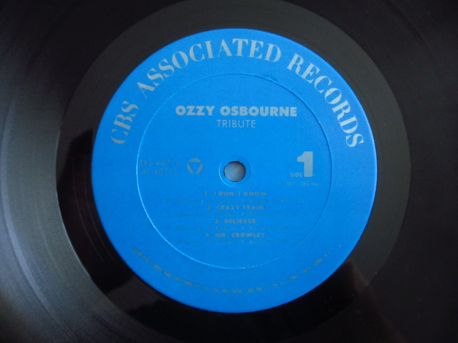 Ozzy Osbourne, Randy Rhoads / Tribute - Guitar Records