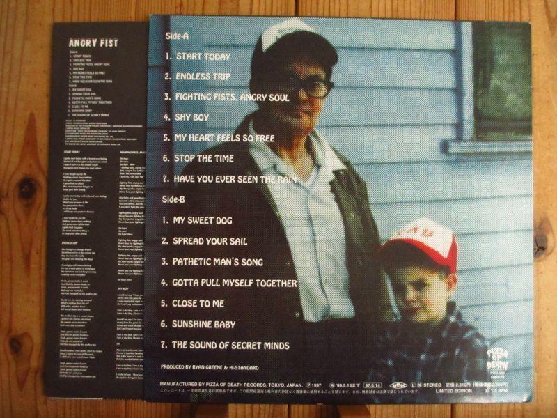 Hi-Standard / Angry Fist - Guitar Records