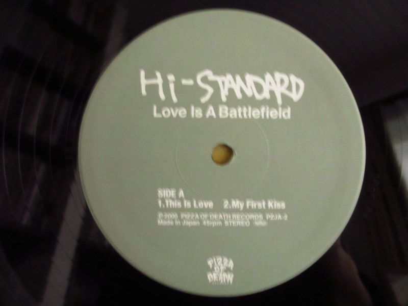 Hi-Standard / Love Is A Battlefield - Guitar Records