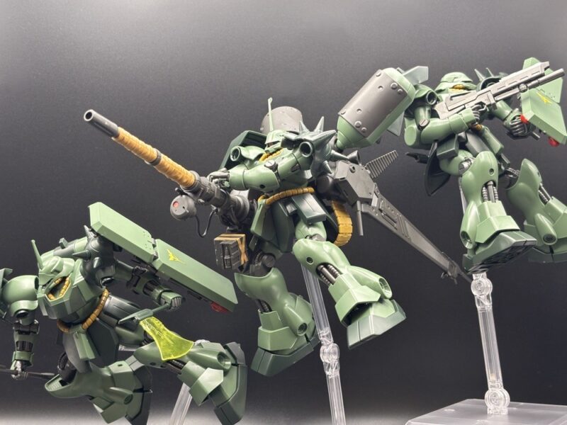 新商品紹介】「HG 1/144 ギラ・ドーガ(重武装仕様)」レビュー