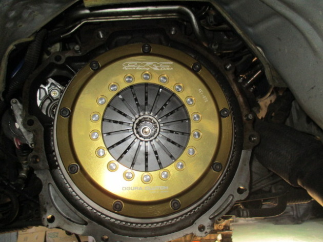 JZX100マークⅡのORC(オグラ)559D強化クラッチ取り付けが完了！｜交通