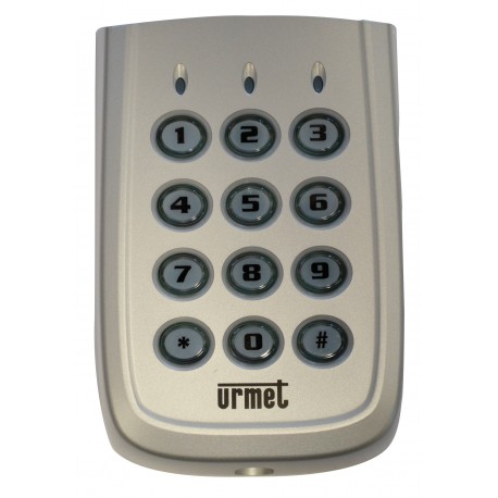 Clavier codé anti-vandale Zamak - 100 codes