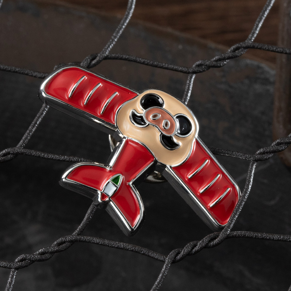 GBL】紅の豚 デザインピンバッジ ポルコ | どんぐり共和国そらのうえ店