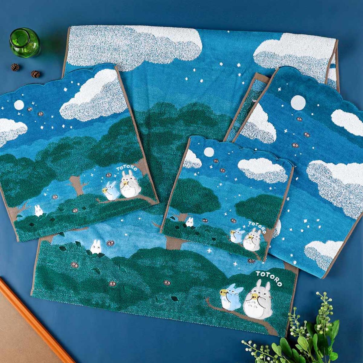 となりのトトロ 「月夜の晩に」 ウォッシュタオル | どんぐり共和国