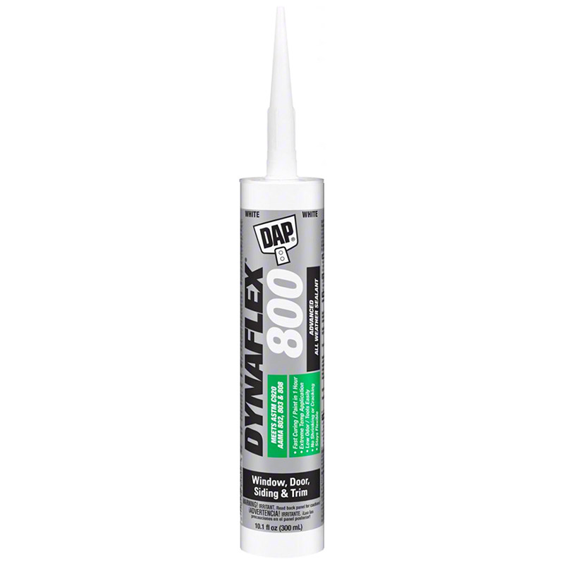 DAP Dynaflex 800 Window, Door & Siding Caulk - White - Door