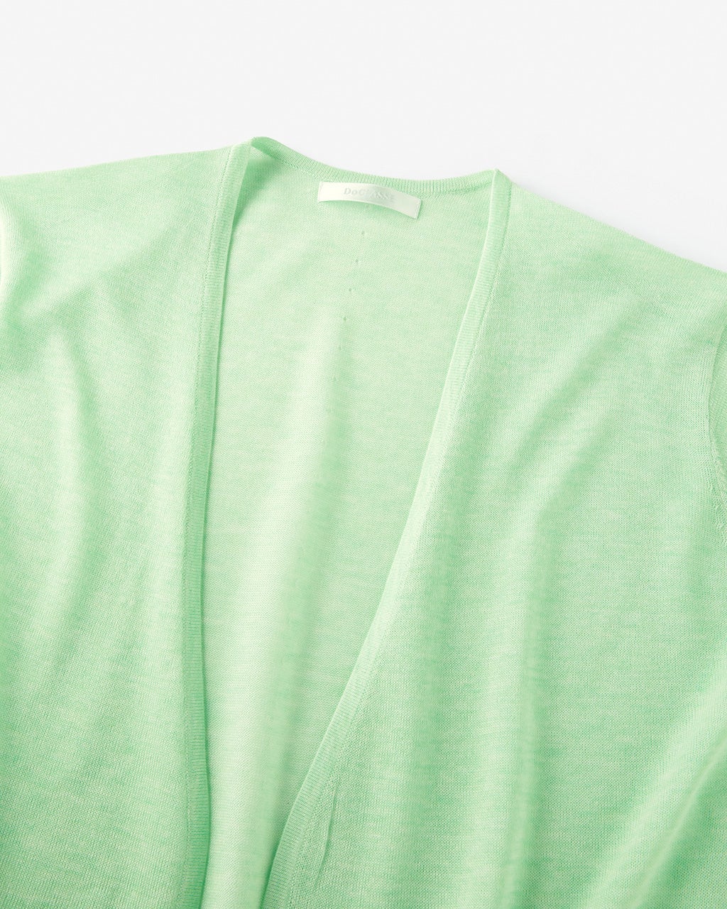 スパークリングニット・ボタンレスカーディガン/DoCLASSE