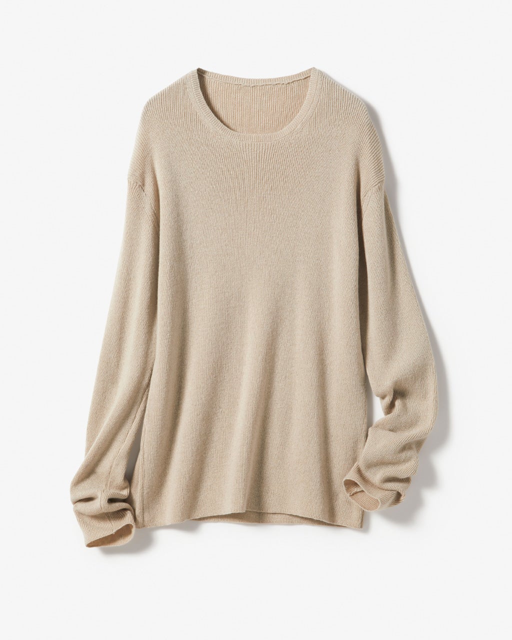 シルクカシミヤ・クルーネックセーター/DoCLASSE