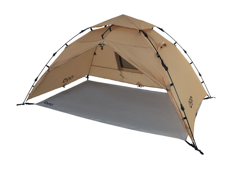 ライダーズワンタッチテント（タン） T2-275-TN - DOD（ディーオー