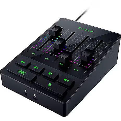 Razer Audio Mixer for Broadcasting and Streaming, Black (RZ19