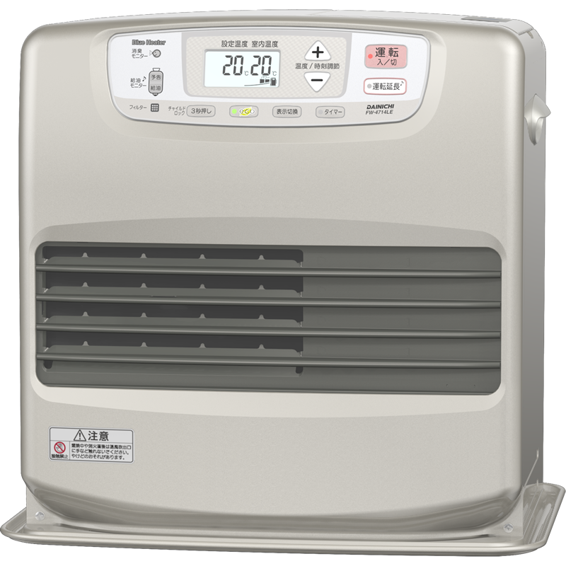 LE TYPE：特長 | 家庭用石油ファンヒーター | ダイニチ工業株式会社