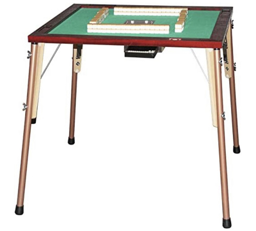 折りたたみ式麻雀卓「持ってこー雀」T-1高級仕上 デラックスフルセット