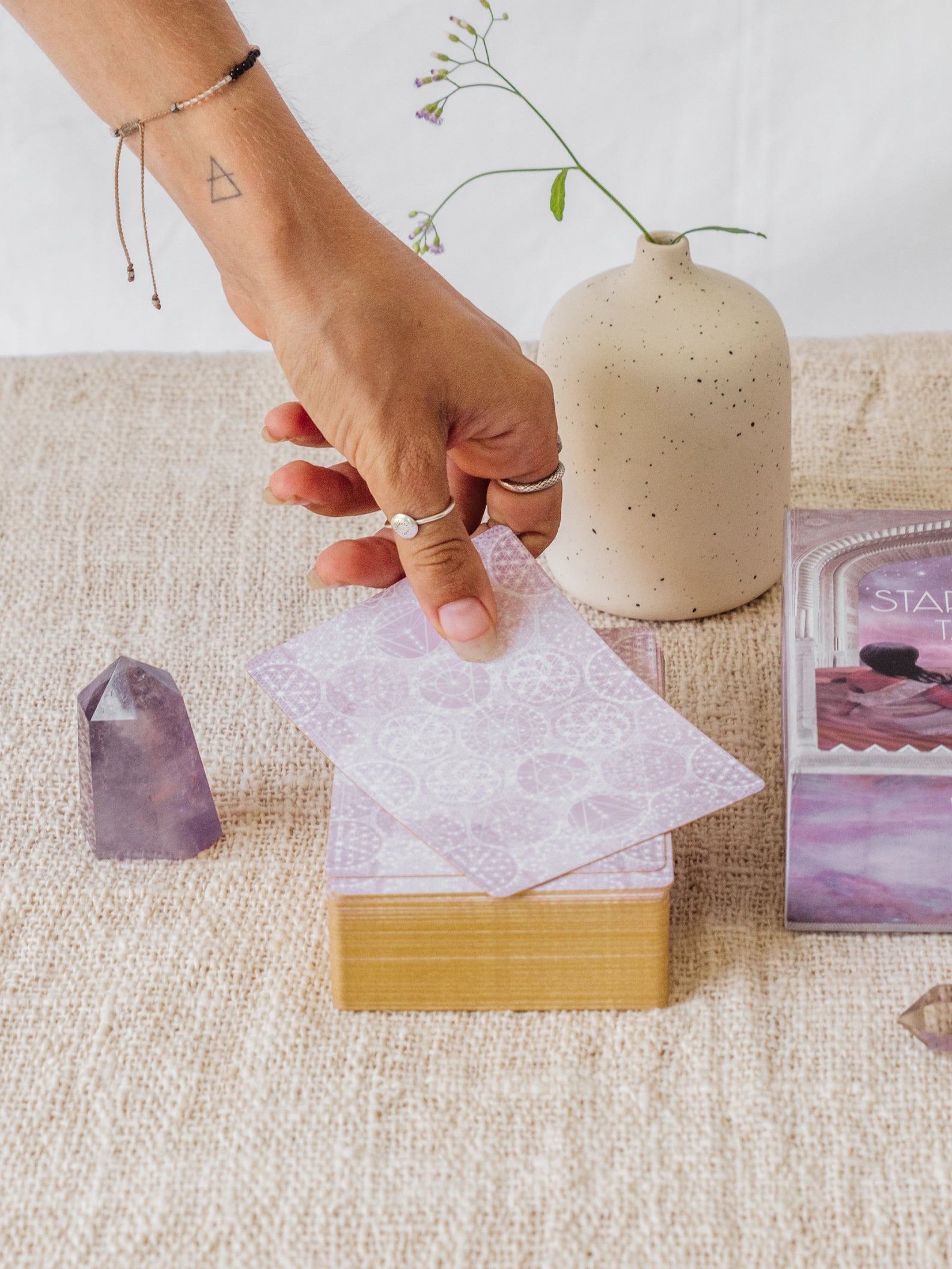 The Starchild Tarot - 1st Edition - ROSE PORTAL BOX | Starseed