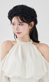 パールネックアメスリブラウス – Darich (ダーリッチ)