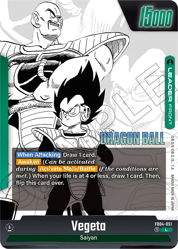 MANGA BOOSTER 01 [SB01] | Dragon Ball Super Card Game Fusion World