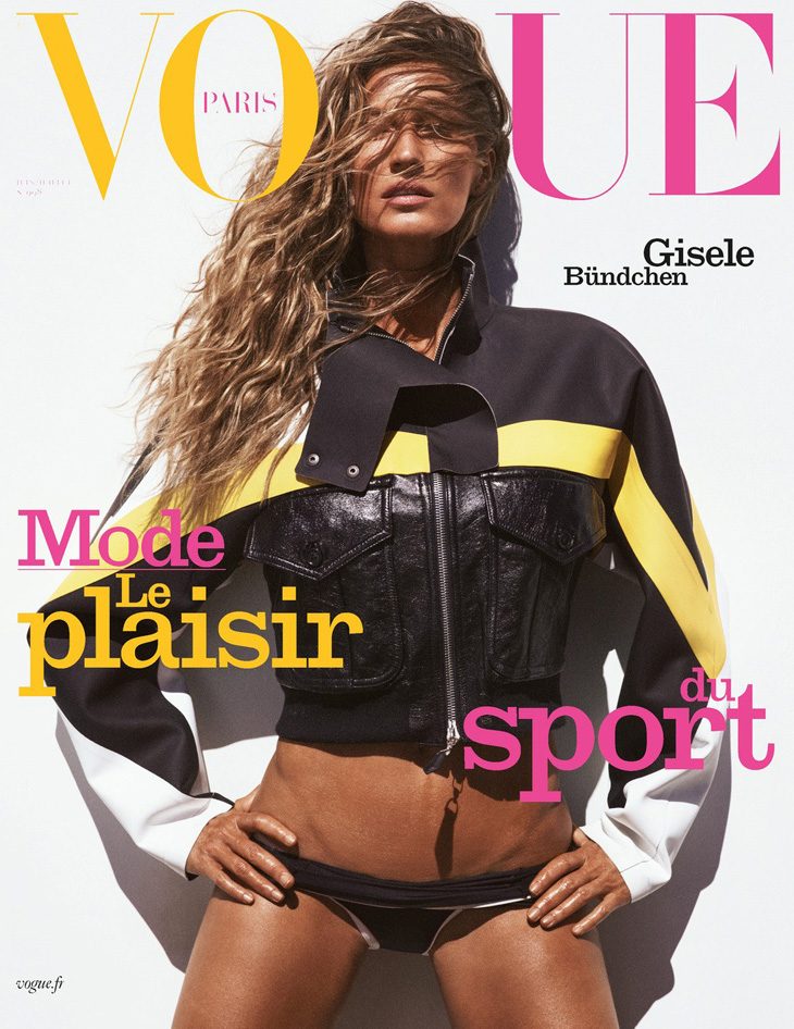 Gisele Bundchen is the Cover Star of Vogue Paris June July 2019 Issue