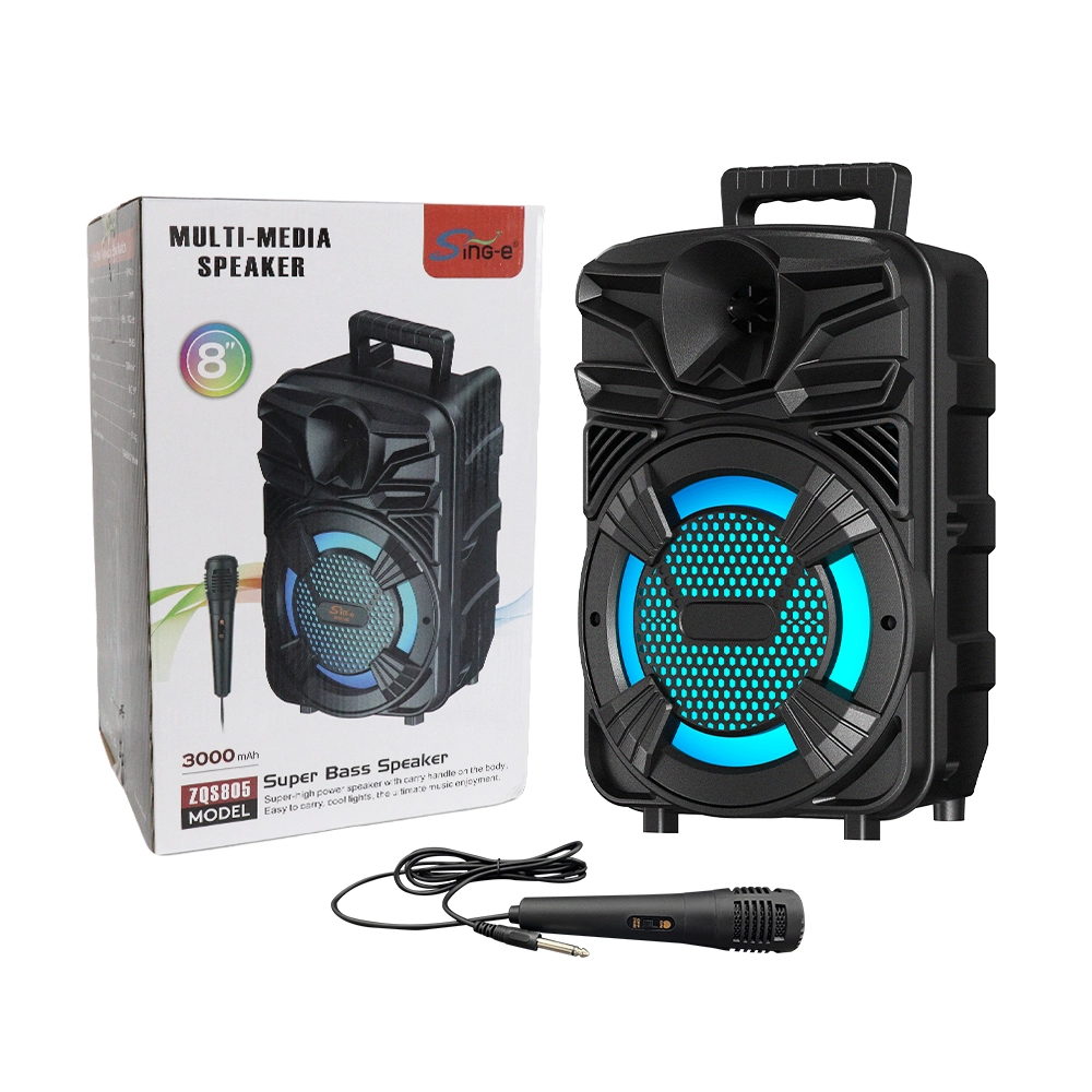 ZQS805 Event Speakers - 8-Inch BT Speaker for Outdoor Use