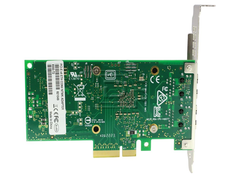 Intel X550-T2 Dual Port 10GBASE-T Ethernet Server Converged