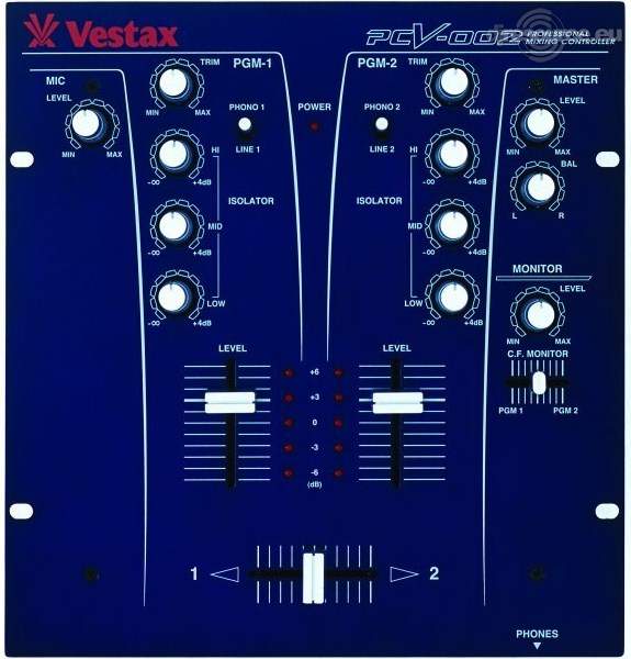 Vestax › PCV-002 › Mixer - Gearbase | DJResource