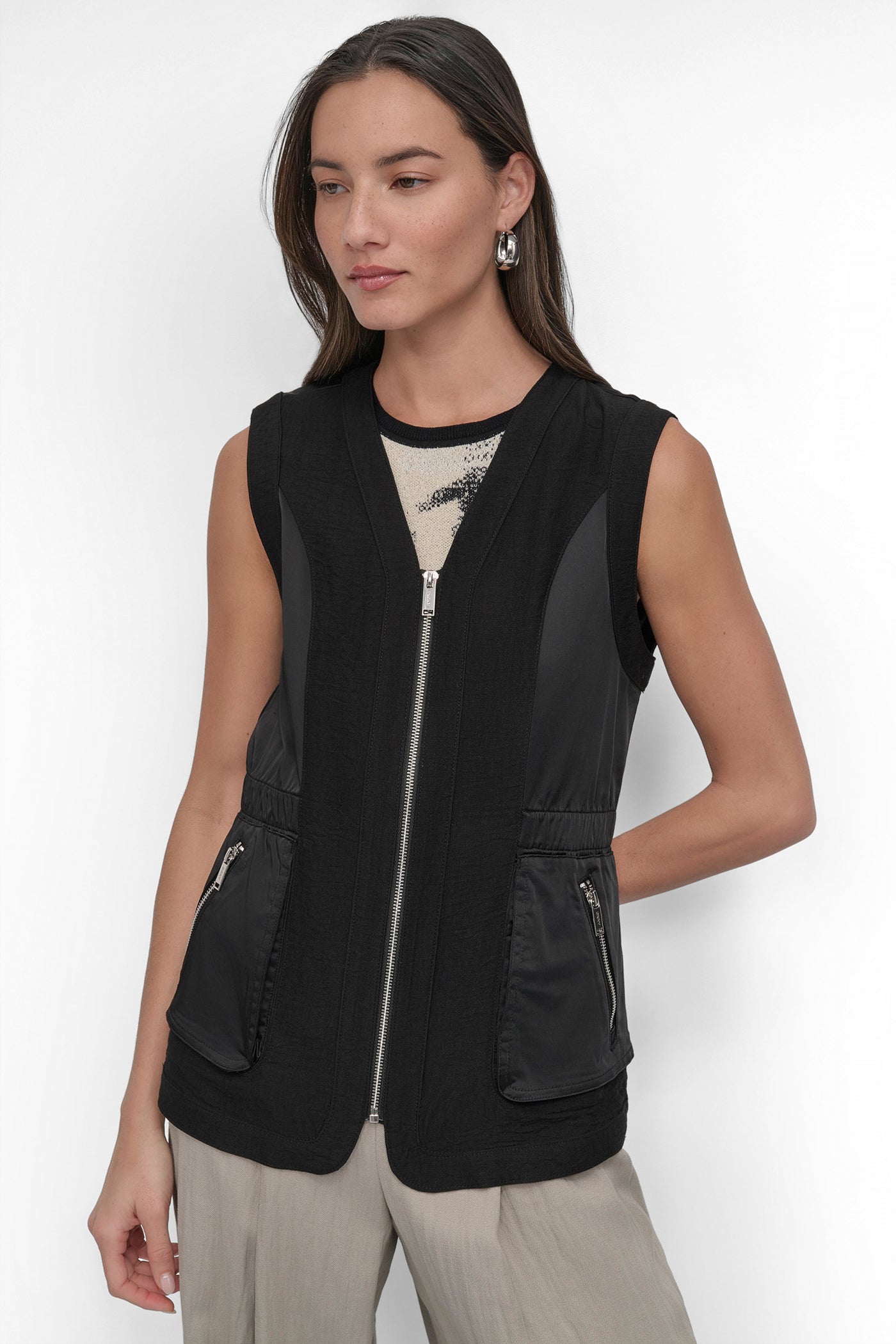 Vest In Shine Matte | DKNY