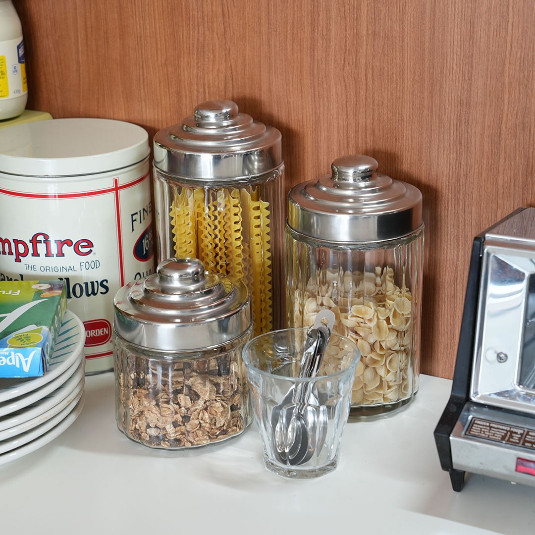 DULTON ONLINE SHOP | GLASS CANISTER SCREW LID L(L): キッチン