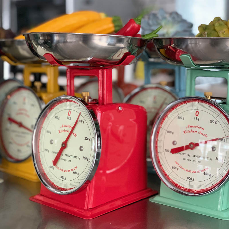 DULTON ONLINE SHOP | AMERICAN KITCHEN SCALE SAX BLUE(SAX BLUE