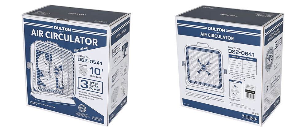 DULTON ONLINE SHOP | AIR CIRCULATOR CHROME/BLACK(CHROME/BLACK): 家具