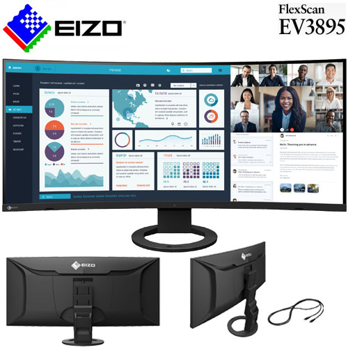 e-TREND｜ナナオ（EIZO） FlexScan EV3895-BK [37.5型カラー液晶