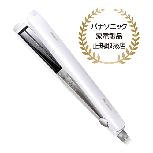 e-TREND｜パナソニック EH-HS0J-W [ストレートアイロン ナノケア]
