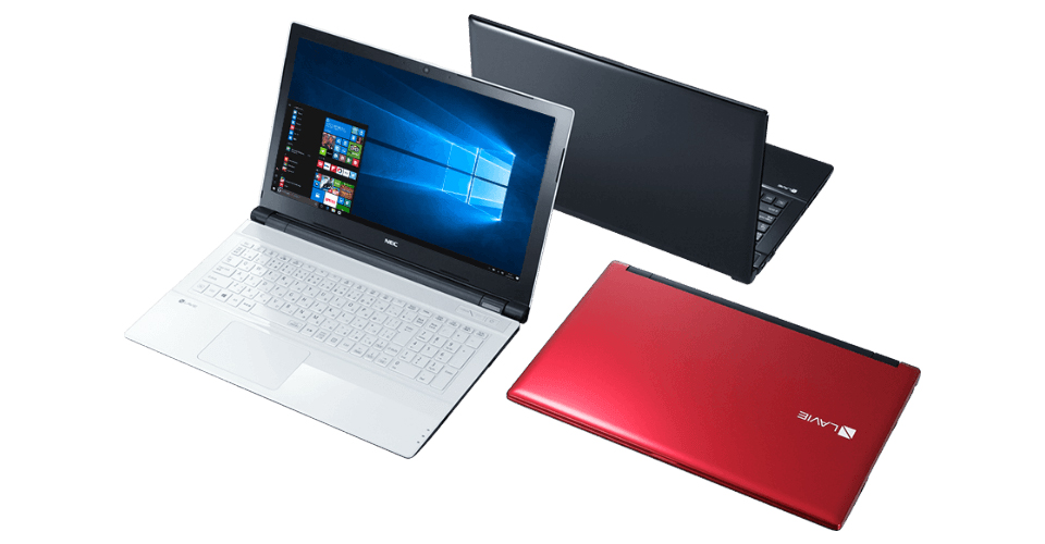 選ぶなら日本ブランド！Windows10、500GB HDD、Office、Celeron 3855U