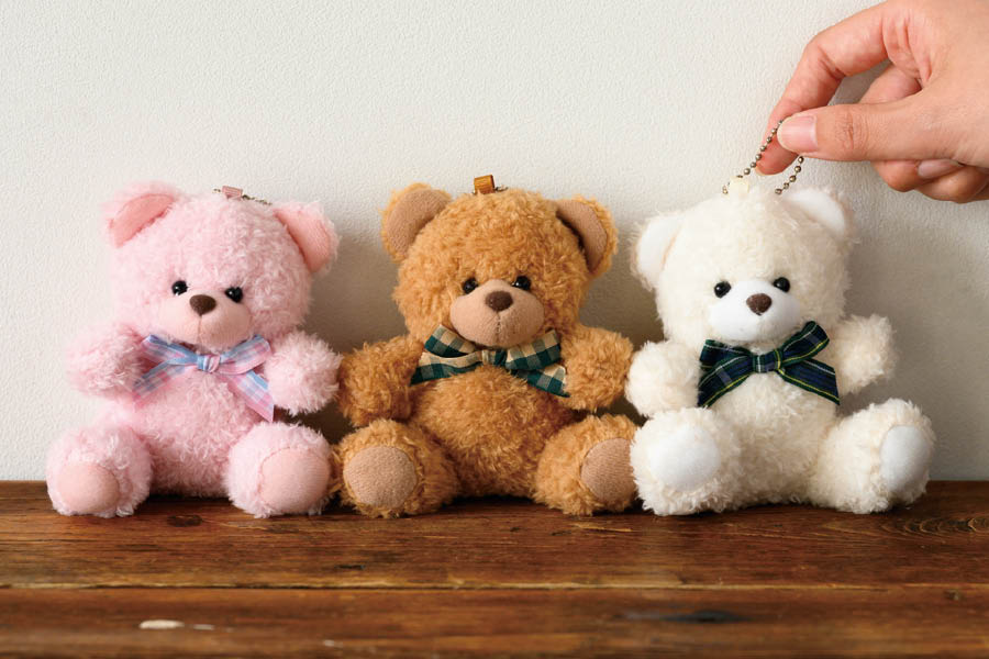 ラブリーマスコット-10／くまのマカロン(W90×D70×H120(マカロン