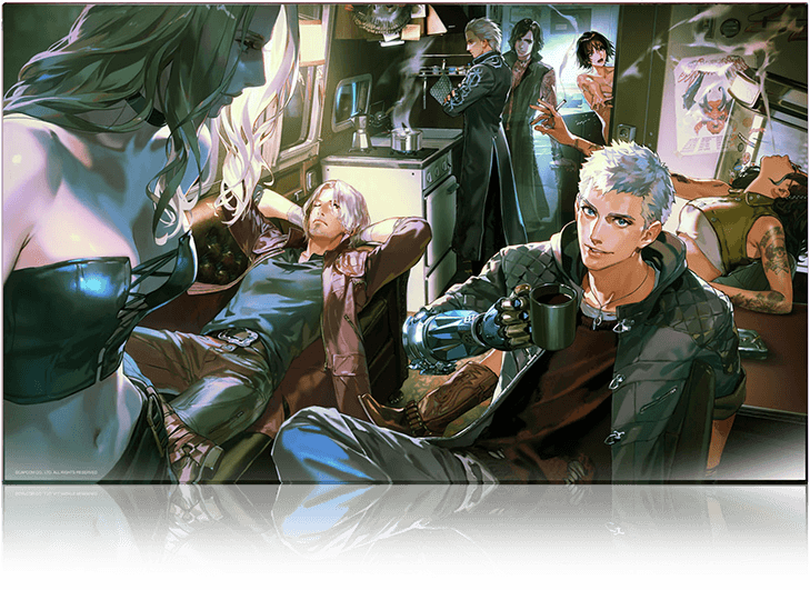 デビル メイ クライ」シリーズ 20周年記念オフィシャルグッズ 特設