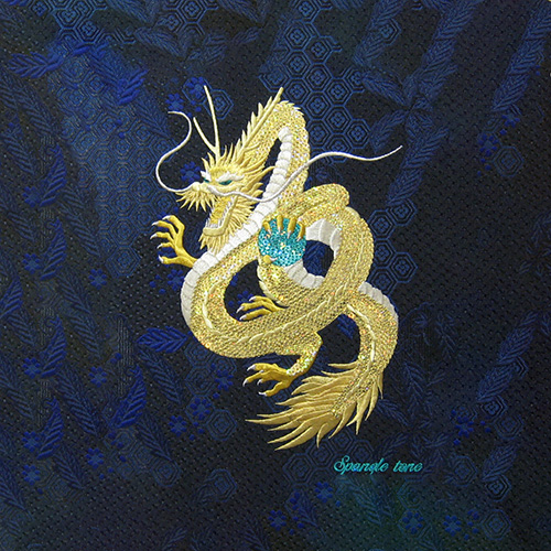 商品詳細：龍神様刺繍アート 金龍｜emonya／ええもんや