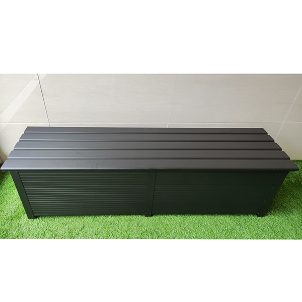 ダイマツ ベンチボックス 黒 幅180サイズ BB180-BK ベンチストッカー