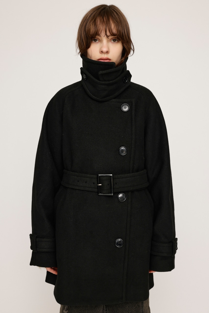 SLY | STAND NECK BELTED S／コート (コート ) |SHEL'TTER WEBSTORE