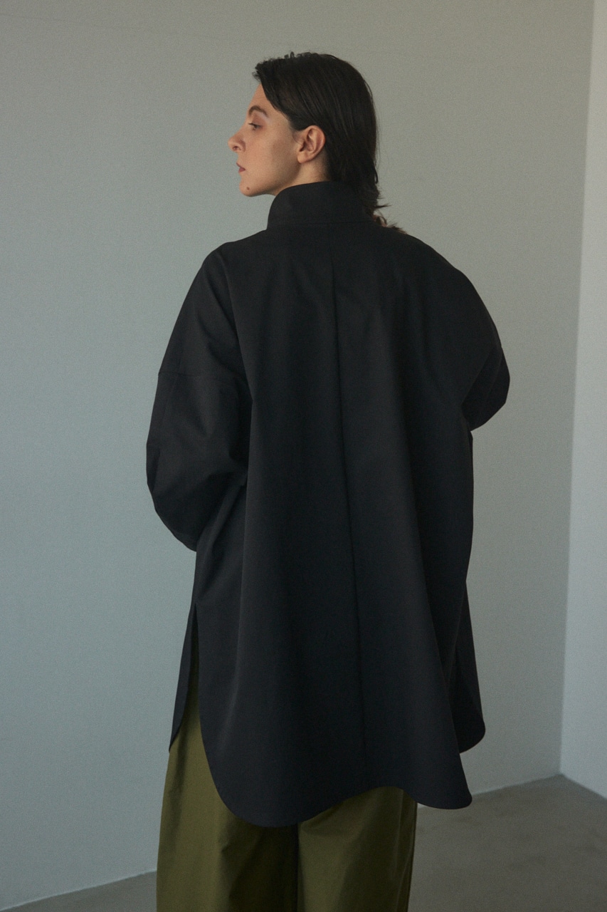 BLACK BY MOUSSY | big stand collar coat (コート ) |SHEL'TTER WEBSTORE