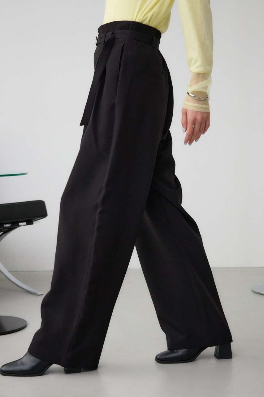 AZUL BY MOUSSY | ベルトタックワイドパンツ (パンツ ) |SHEL'TTER