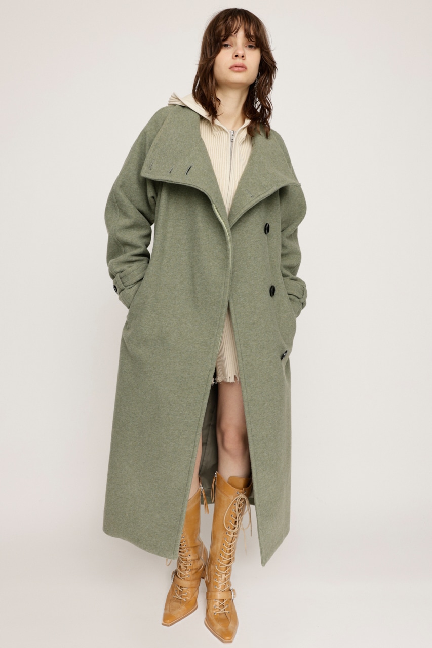 SLY | WIDE STAND NECK LONG コート (コート ) |SHEL'TTER WEBSTORE