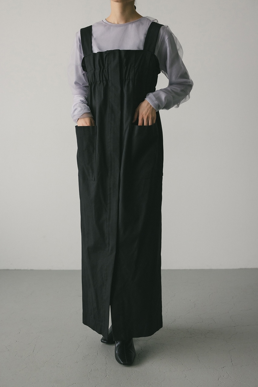 STYLEMIXER | ワイドギャザージャンスカ (ワンピース(ロング） ) |SHEL