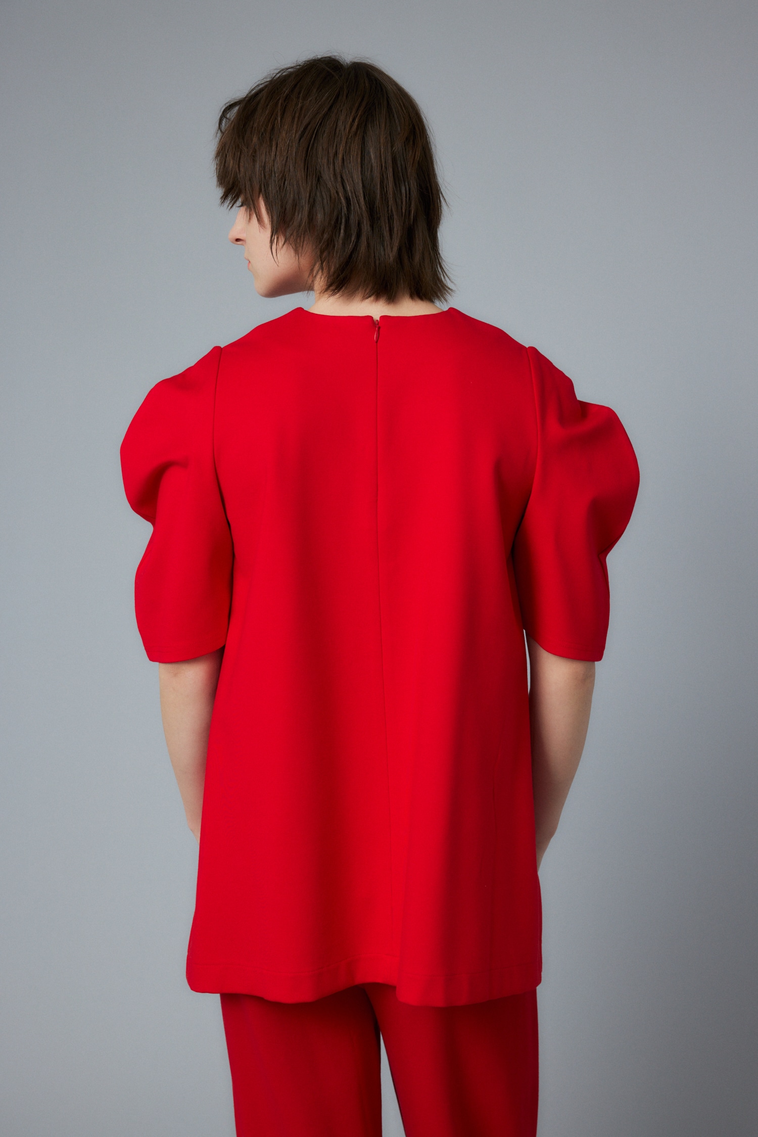 HeRIN.CYE | Ponte balloon sleeve tops (Tシャツ・カットソー(半袖