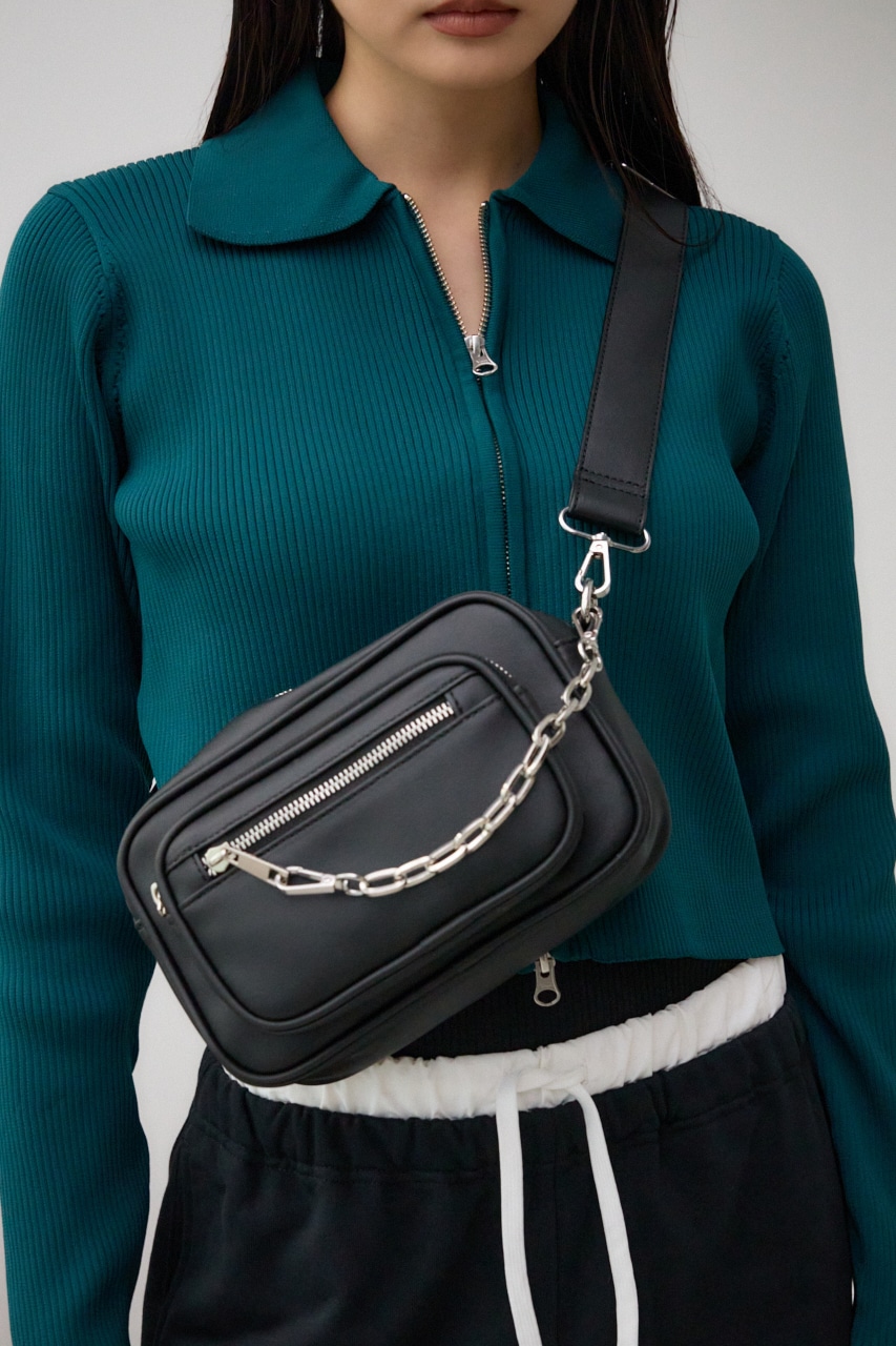 AZUL BY MOUSSY | アウトポケットスクエアショルダーバッグ (すべて