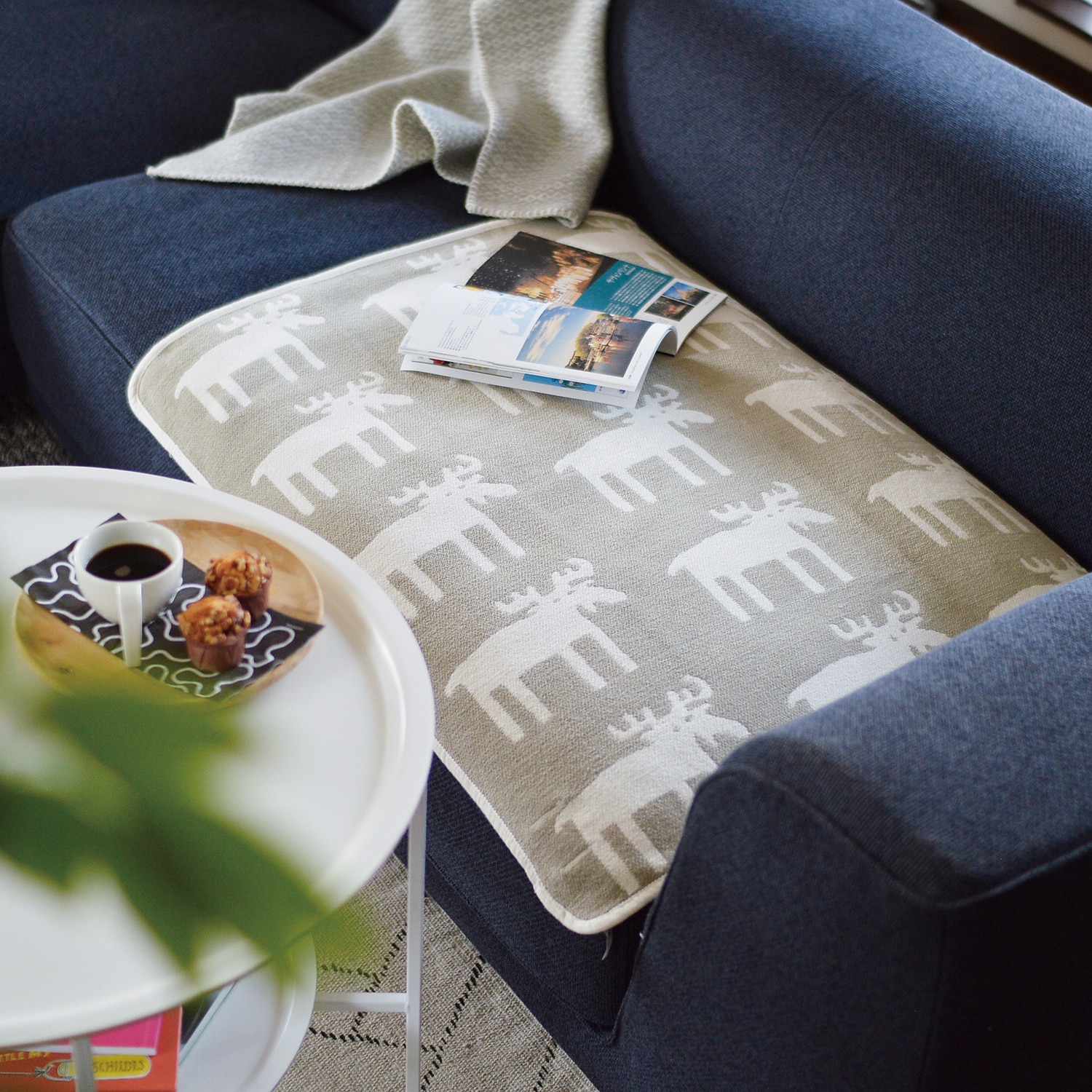 KLIPPAN/クリッパン シュニールコットン ミニブランケット ベングトの