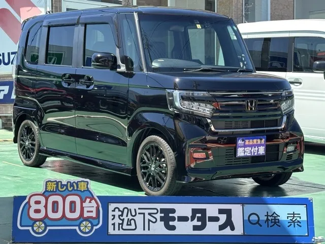 茨城県ご自宅までの陸送費込み N-BOXカスタム Lターボ STYLE+BLACK