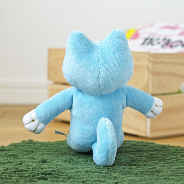 11ぴきのねこ ぬいぐるみS ブルー | 絵本ナビ | グッズ・通販