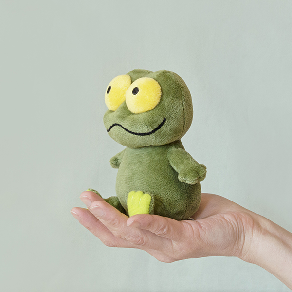 バムとケロ ぬいぐるみ ケロ S | 絵本ナビ | グッズ・通販