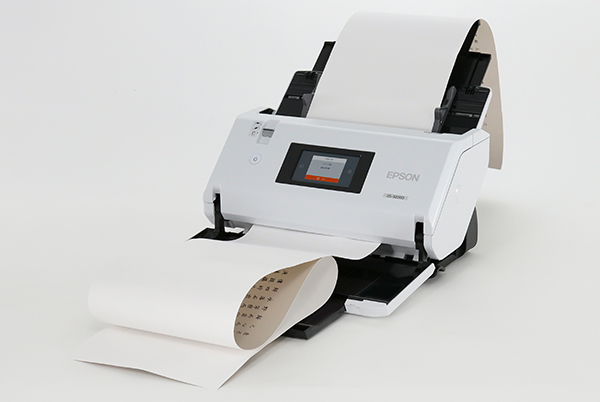 A3ドキュメントスキャナー（シートフィード）DS-32000 特長：用紙対応