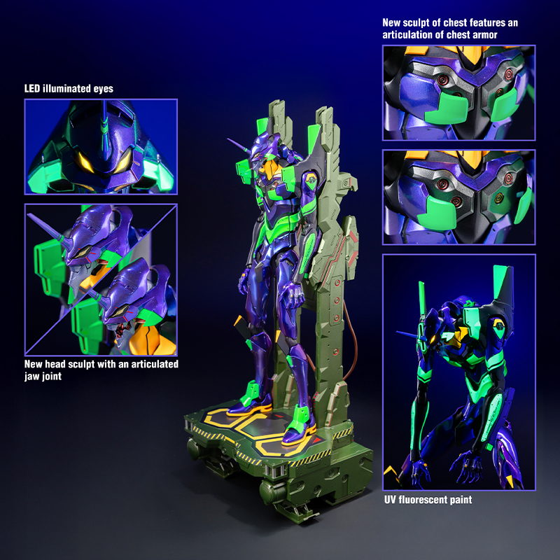 threezeroロボ道 エヴァンゲリオン初号機(メタリックカラー