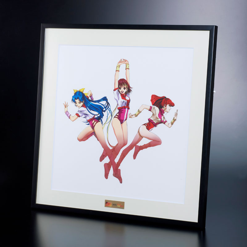 トップをねらえ！複製原画/美樹本晴彦イラスト: 複製原画・キャンバス