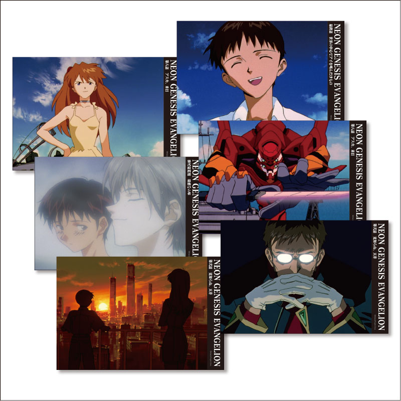 新世紀エヴァンゲリオン ポストカードセット A: グッズ・雑貨類・食品